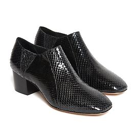 Sandro Stivaletti Alexine in pitone Nero