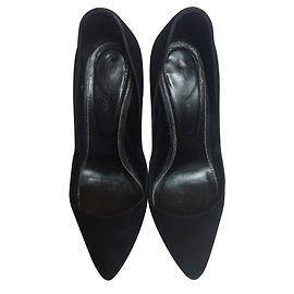 Sergio Rossi Escarpins en daim noir Noir