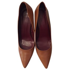 Zara Heels Cognac