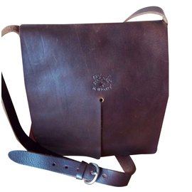 Il Bisonte Bolsa Marrom