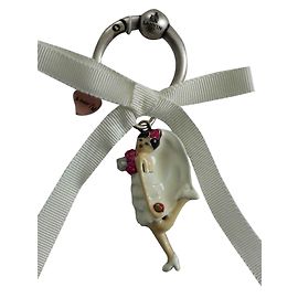Lanvin Amuletos bolsa Blanco