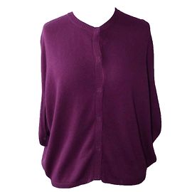 Tara Jarmon Cardigan Poncho Lila