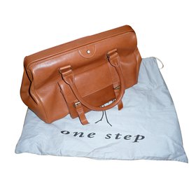 One step-Handbag-Caramel
