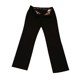 Burberry Calças Preto