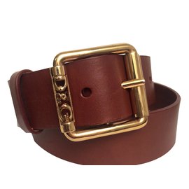 D&G Gürtel Cognac