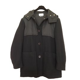 Isabel Marant Etoile Dufflecoat Schwarz
