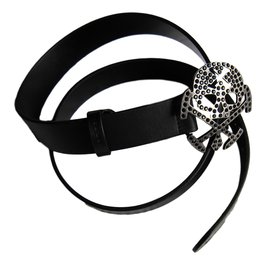 John Richmond Belt Black