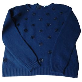 Claudie Pierlot Pullover Blau