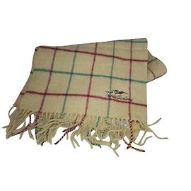 Thomas Burberry Cachecol Bege