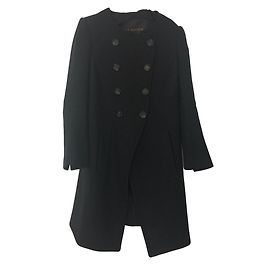 Louis Vuitton Wool Coat Dark Grey 42EU Dark grey