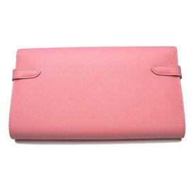 Hermès-Kelly purse-Pink
