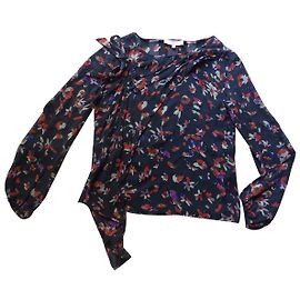 Vanessa Bruno Blusa de seda Multicor