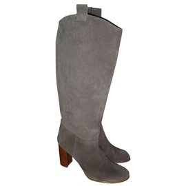 Autre Marque-Chattawak Boots-Beige