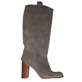 Autre Marque-Chattawak Boots-Beige