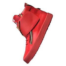 Giuseppe Zanotti-Baskets homme-Rouge