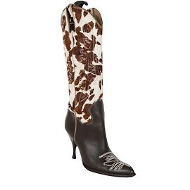 Dolce & Gabbana Stivali occidentali Marrone