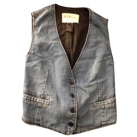 Isabel Marant Etoile-Gilet-Blau