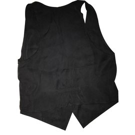 Isabel Marant Etoile-Gilet-Negro