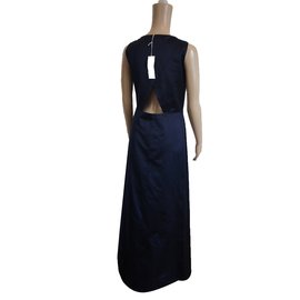 Gerard Darel-vestido largo-Azul