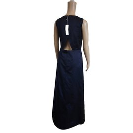 Gerard Darel-Maxi vestito-Blu