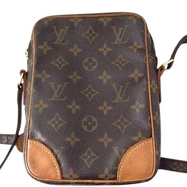 Louis Vuitton-CAMERA STRAP pouch bag-Brown