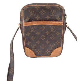 Louis Vuitton-CAMERA STRAP pouch bag-Brown