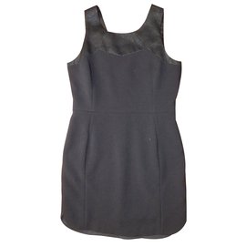 Comptoir Des Cotonniers Kleid Schwarz Schwarz