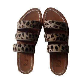 K Jacques CERNEY Estampa de leopardo