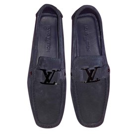 Louis Vuitton-Mocassini Slip on-Blu