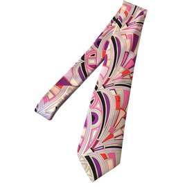 Emilio Pucci Corbata multicolor Multicolor