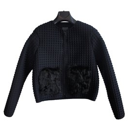 Fendi-Coat-Black
