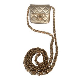 Chanel-Handbag-Golden