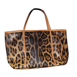Dolce & Gabbana-Bolsa-Estampa de leopardo
