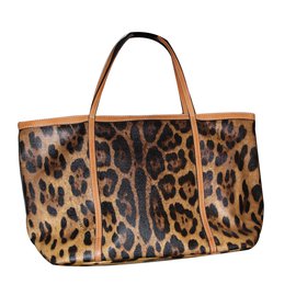 Dolce & Gabbana-Bolso-Estampado de leopardo