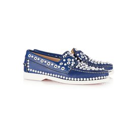 Christian Louboutin-LOUBOUTIN Navy T39-Blue