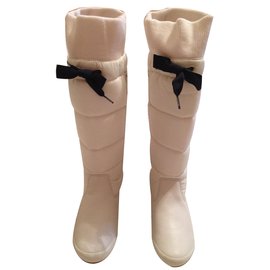 Tommy Hilfiger-White winter boots-White