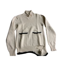 Céline Suéter de cashmere Branco