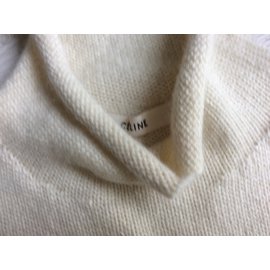 Céline-Suéter de cashmere-Branco