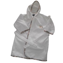 Burberry Bata de baño Blanco