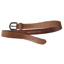 Armani Jeans cinto Marrom