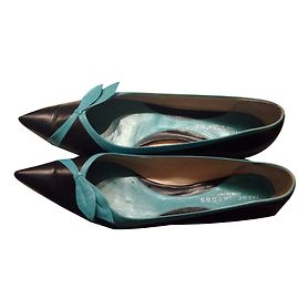 Sapatilhas Marc Jacobs em pele preta 39.5 Preto