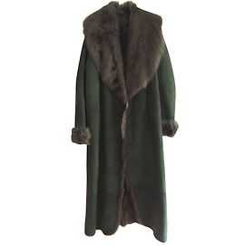Donna Karan Manteaux Vert