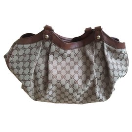 Gucci-Handbag-Brown,Other