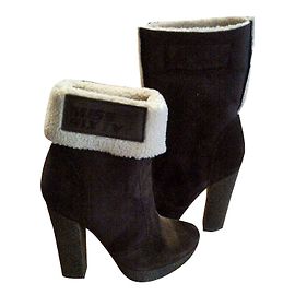Miss Sixty Ankle Boots Brown Suede 35 Brown