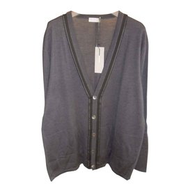 Dior-DIOR HOME BRAND NEW MEN'S GRAY CARDIGAN-Dark grey