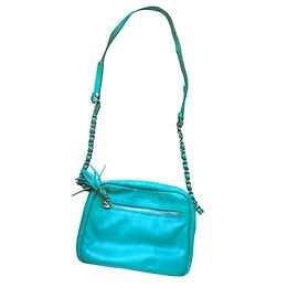 Autre Marque 'Lancaster' grüne Ledertasche Grün