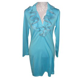 Faust Dress Blue