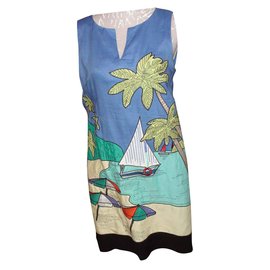 Rene Derhy Robe Bleu