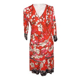 Rene Derhy Kleid Rot