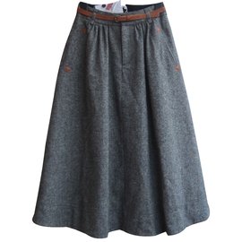 Comptoir Des Cotonniers-Skirt-Grey